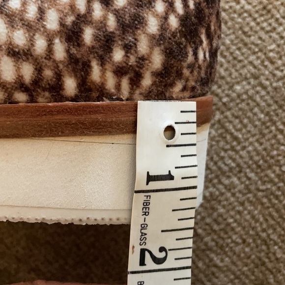 Free People Snakeskin Velvet Loafers Size 41 - Picture 11 of 12